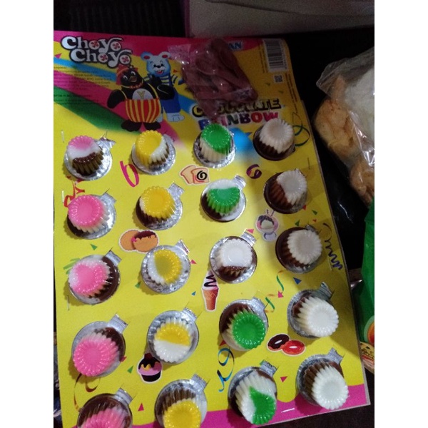 

choyo coklat rainbow