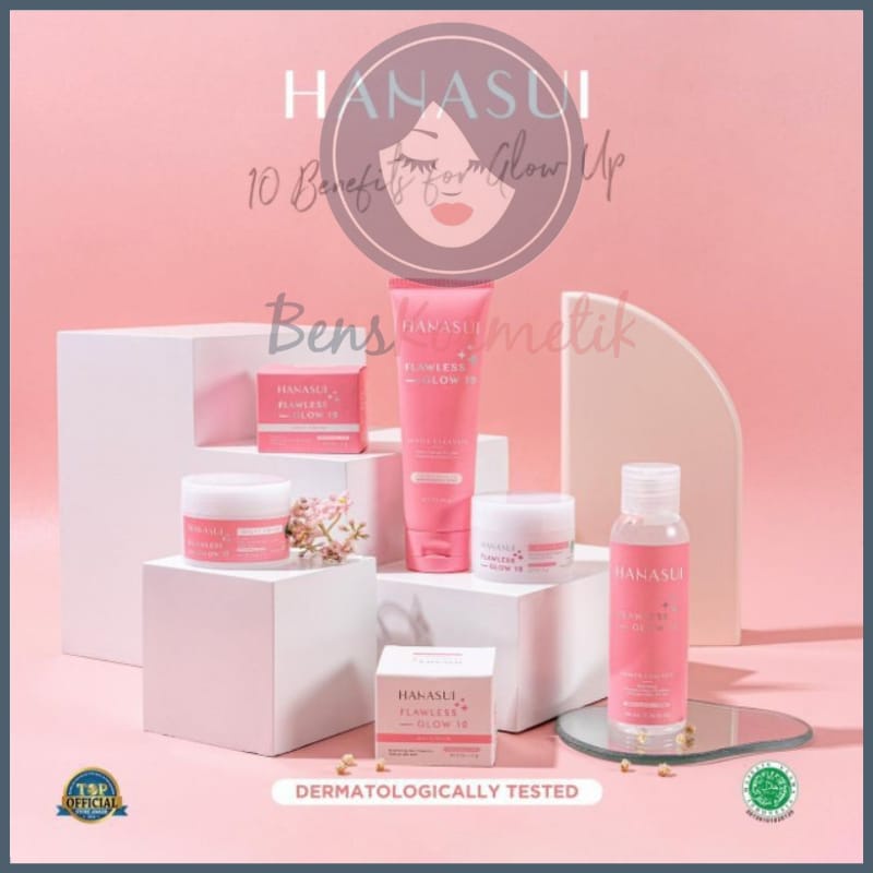 HANASUI SKINCARE FLAWLESS GLOW 10 SERIES