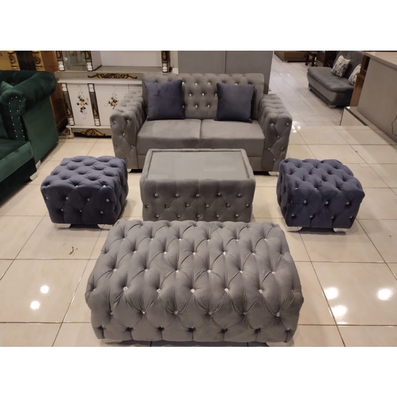 sofa kancing mutiara sofa minimalis