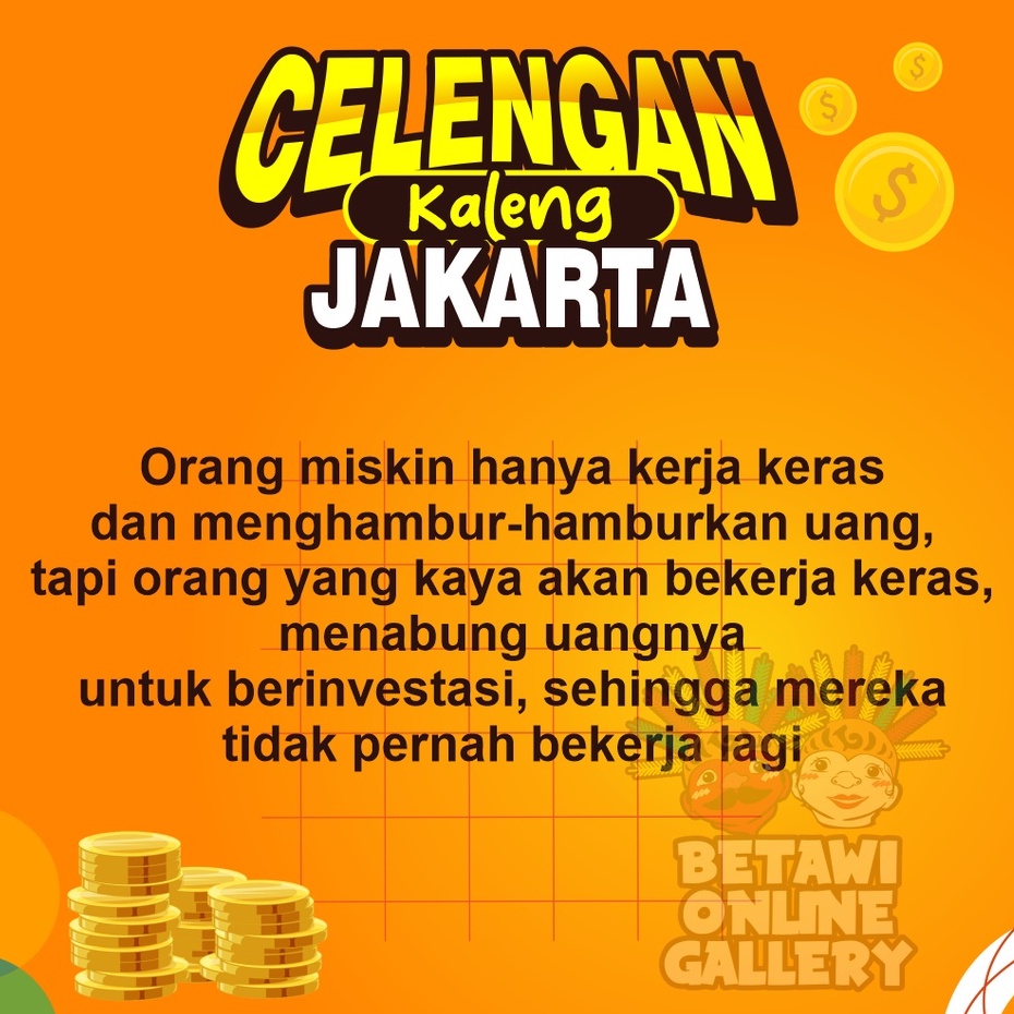 Celengan Khas Jakarta