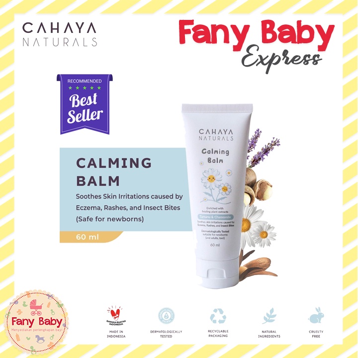 CAHAYA NATURALS CALMING BALM 30ML / 60ML