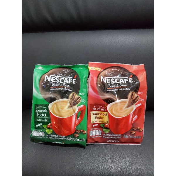 kopi nescafe thailand blend and brew