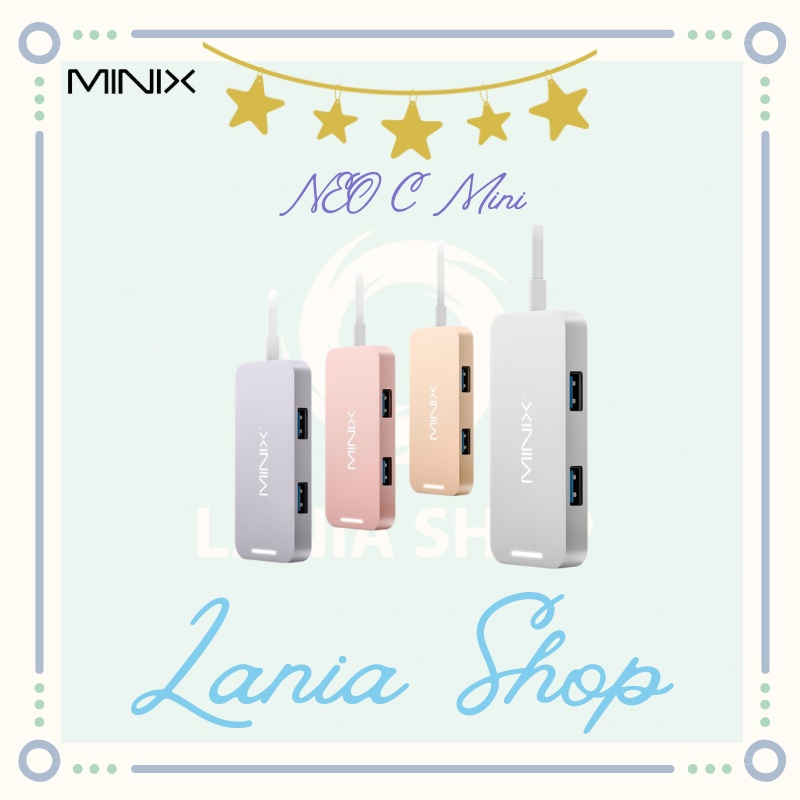 MINIX NEO C Mini - USB-C Multiport Adapter with HDMI Output