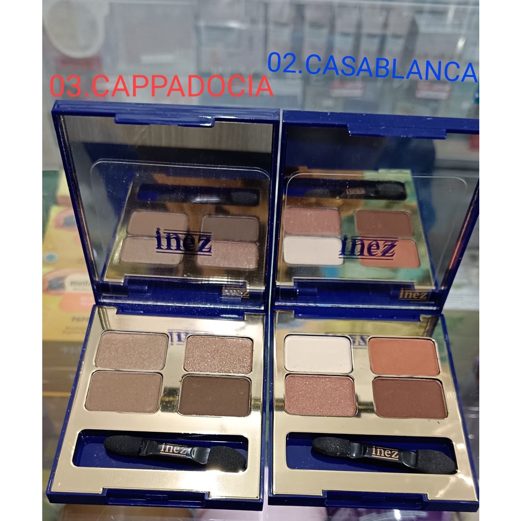 INEZ EYESHADOW COLLECTION (4WARNA)