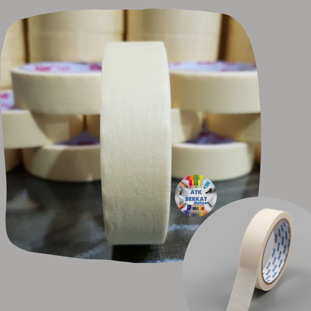 

Lakban kertas masking tape 2 inch(48mm)