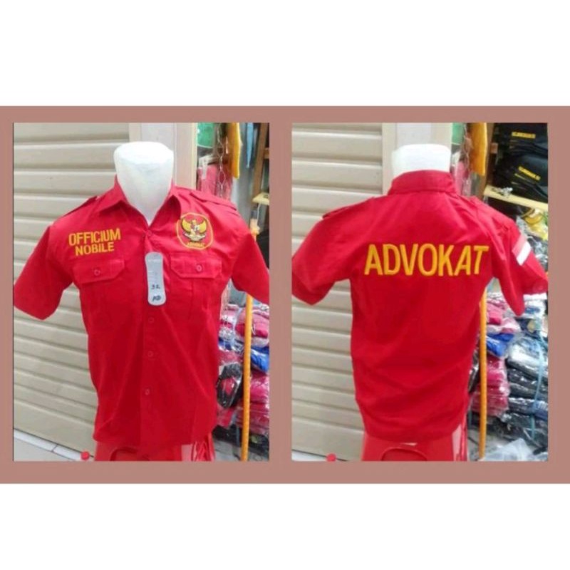 kemeja advokat /baju advokat ful bordir