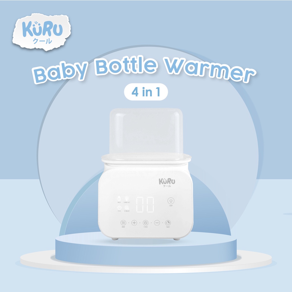 KURU 9600D Smart Baby Bottle Warmer Sterilizer | Penghangat Botol Susu