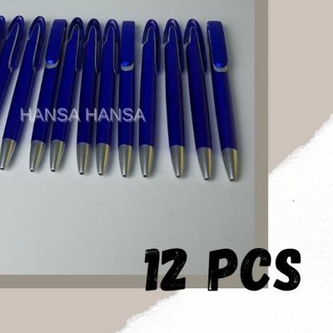 

PENA PULPEN KLIP WARNA PROMOSI - Biru