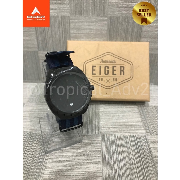 Eiger1989 |JAM TANGAN ANALOG | MOIRA|3847|BLACK
