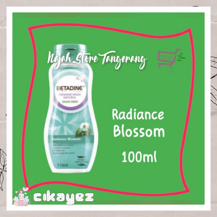 [BESTQUALITY] BETADINE FEMININE WASH SIRIH 110ML - RADIANCEBLOSSOM