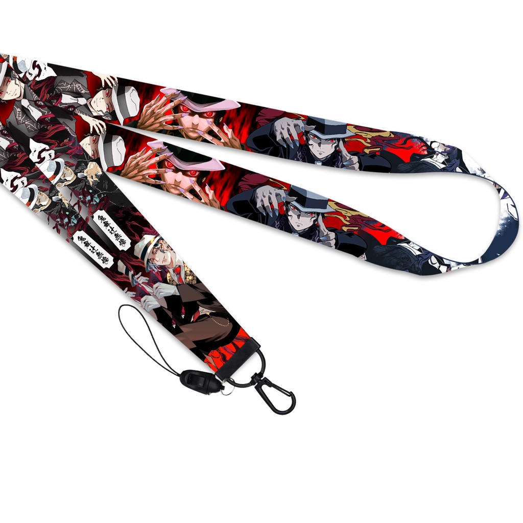 Tali lanyard Panjang Dapat Dilepas Desain Ghost killing blade Untuk Ponsel