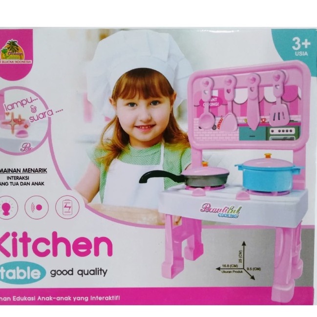 MAINAN ANAK MINI KITCHEN TABLE SET