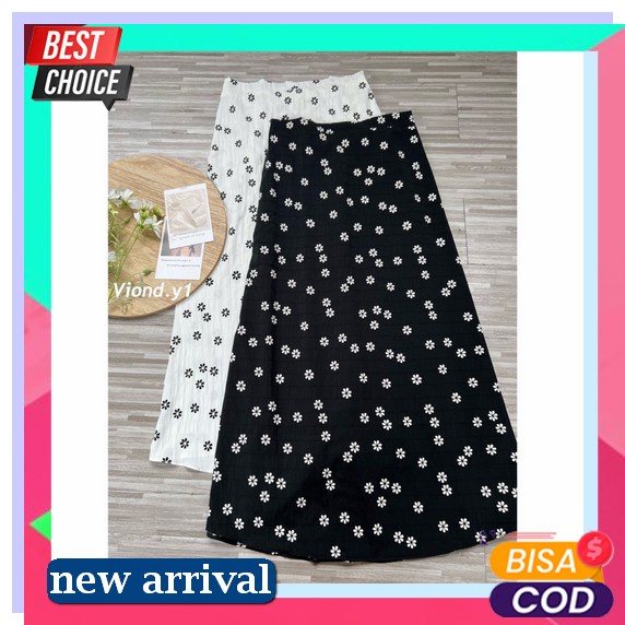 Nada Skirt | Rok Bahan Hyget Premium / Midi Skirt / Rok Skirt Bestseller | Rok Termurah Rok Korea St