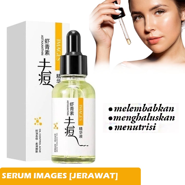 Hope Store - Serum Wajah Glowing Images Serum Esens Six Peptide Serum Perawatan Jerawat [ KUNING ]
