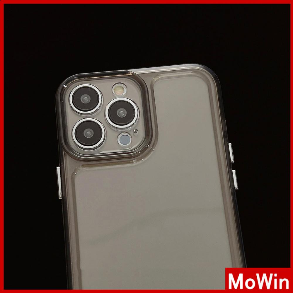 For iPhone 14 Pro Max iPhone Case TPU Soft Case Luxury Plating Button Clear Case Shockproof Protection Camera Compatible For iPhone 14 Plus 13 Pro Max 12 Pro max 11 xr xs max 7Plus