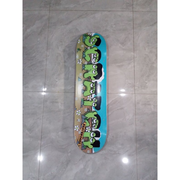 Skateboard Deck Scratch 8.0 second / bekas