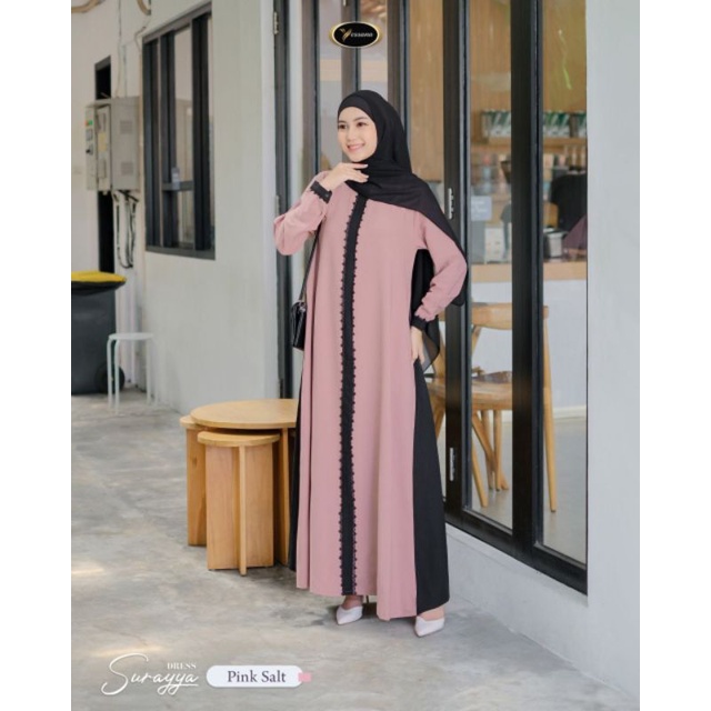sorraya dress bahan lady Zara premium ORI yessana hijab