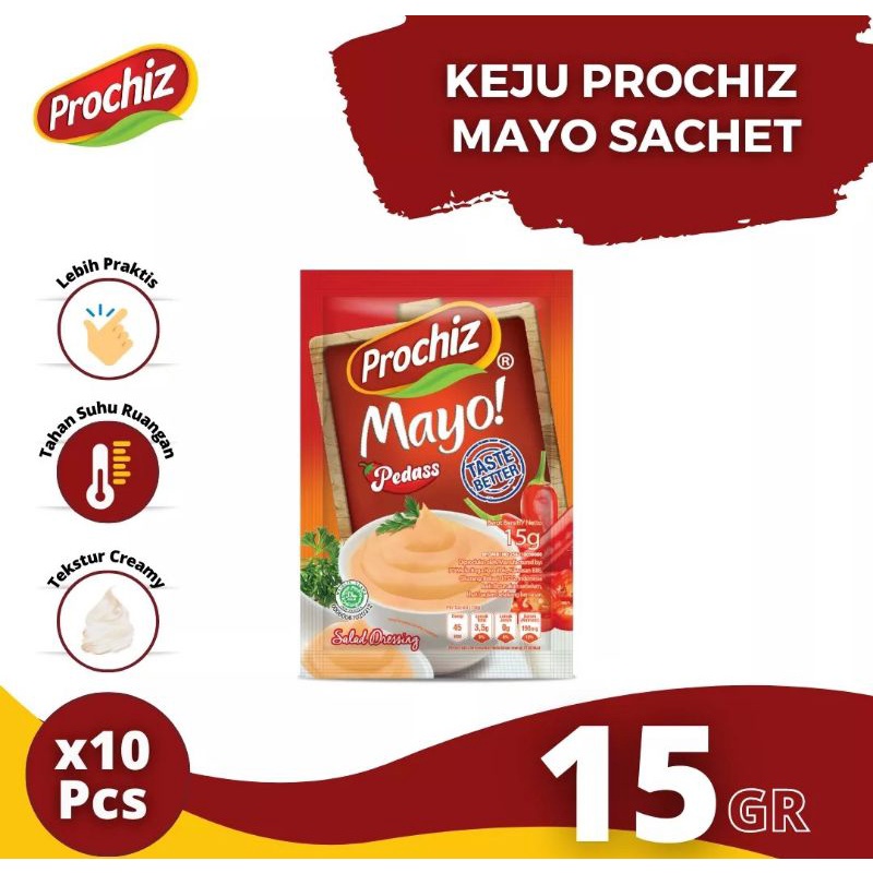 Jual Prochiz mayo pedas sachet Shopee Indonesia