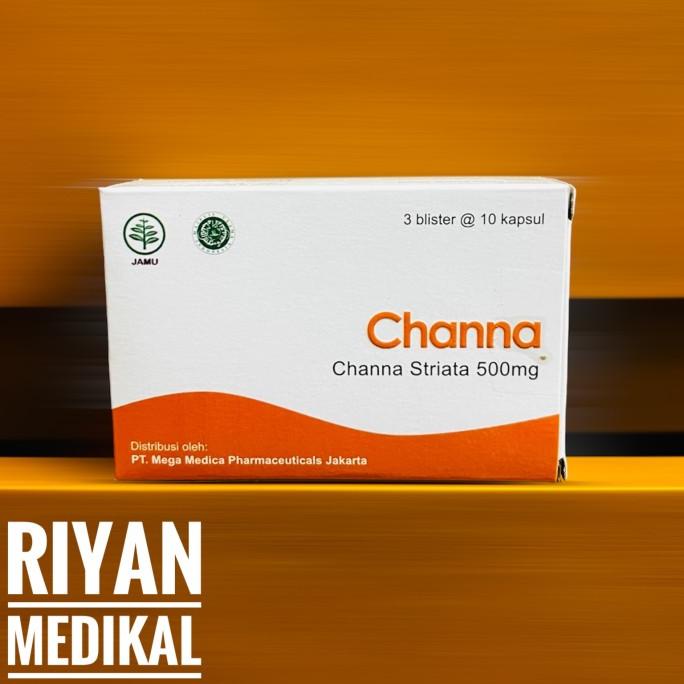 Channa Striata 500mg Ekstrak Ikan Gabus 30 kapsul