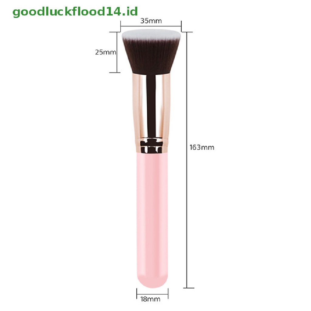 (GOOGFOUR) 1pc Brush Kabuki Flat TOP Untuk Makeup / Kosmetik Wanita