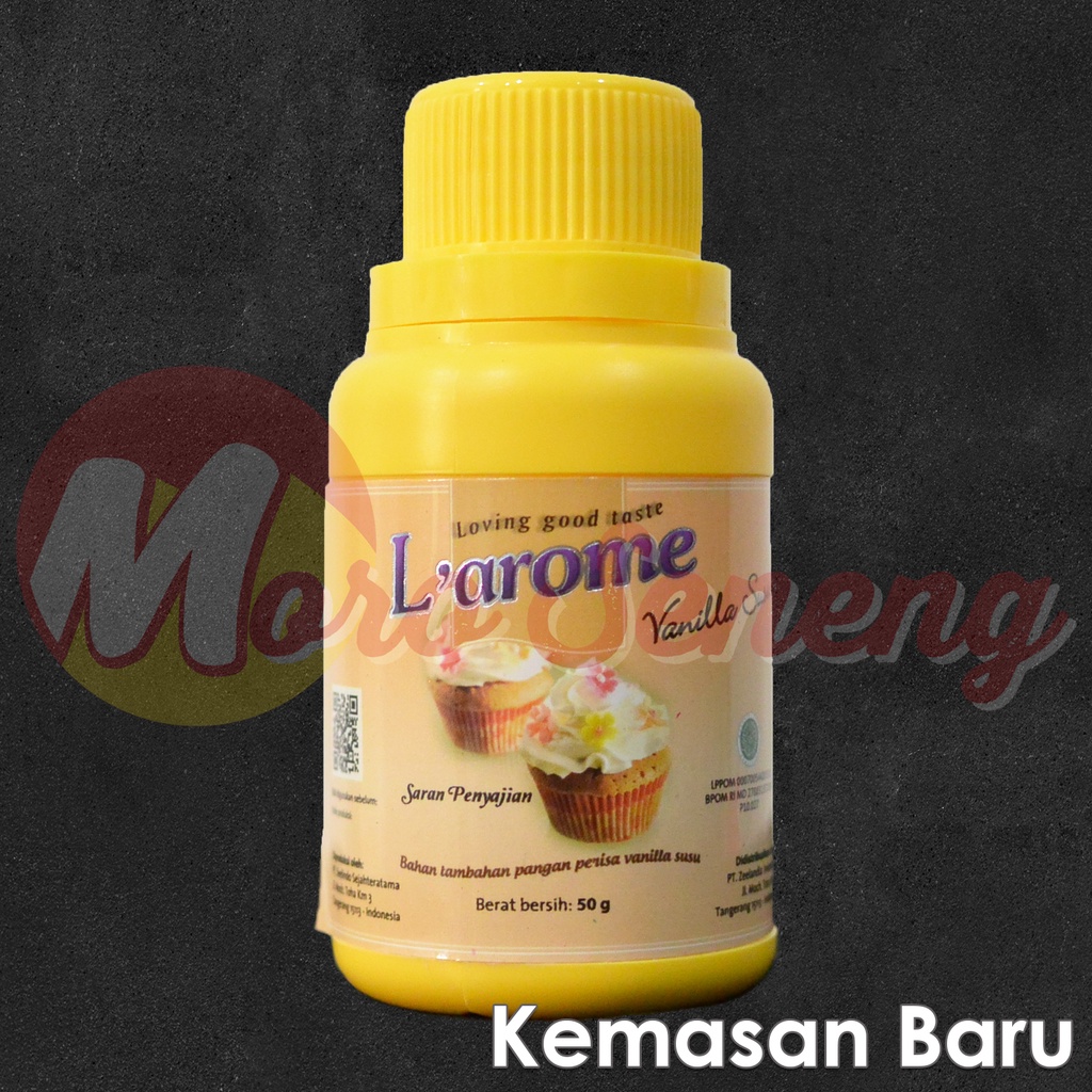 L'arome Vanilla Susu / Perisa Vanilla Bubuk 50 gram