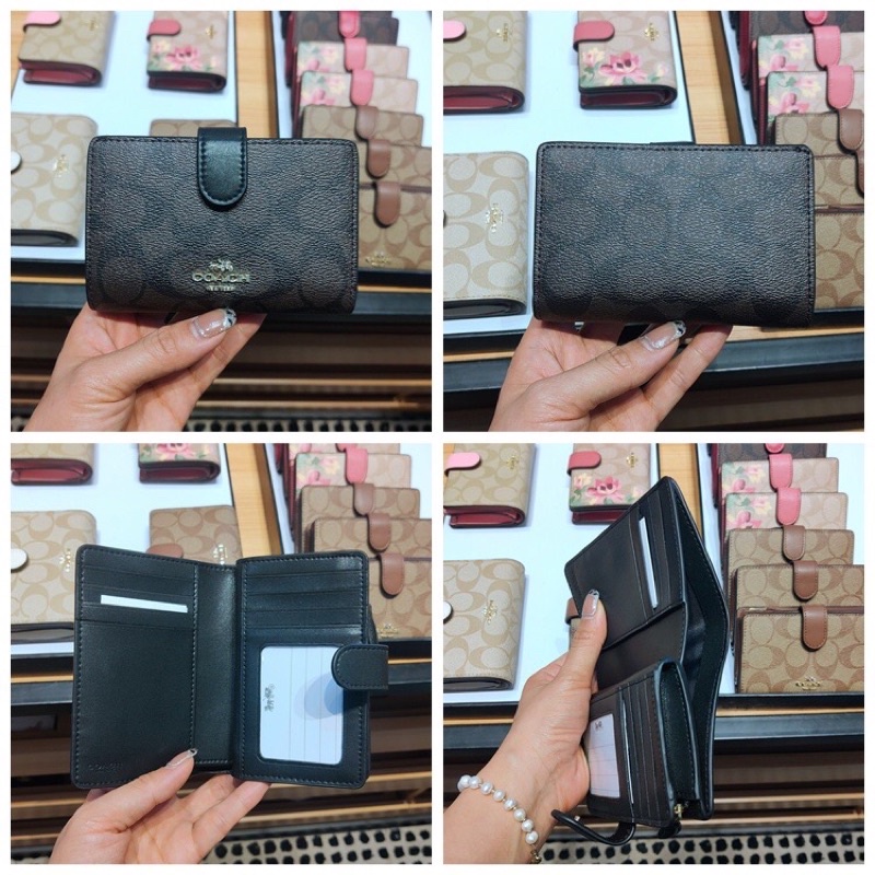 Dompet Wanita Coach Clearance sale ori FO lipat kecil dompet handphone