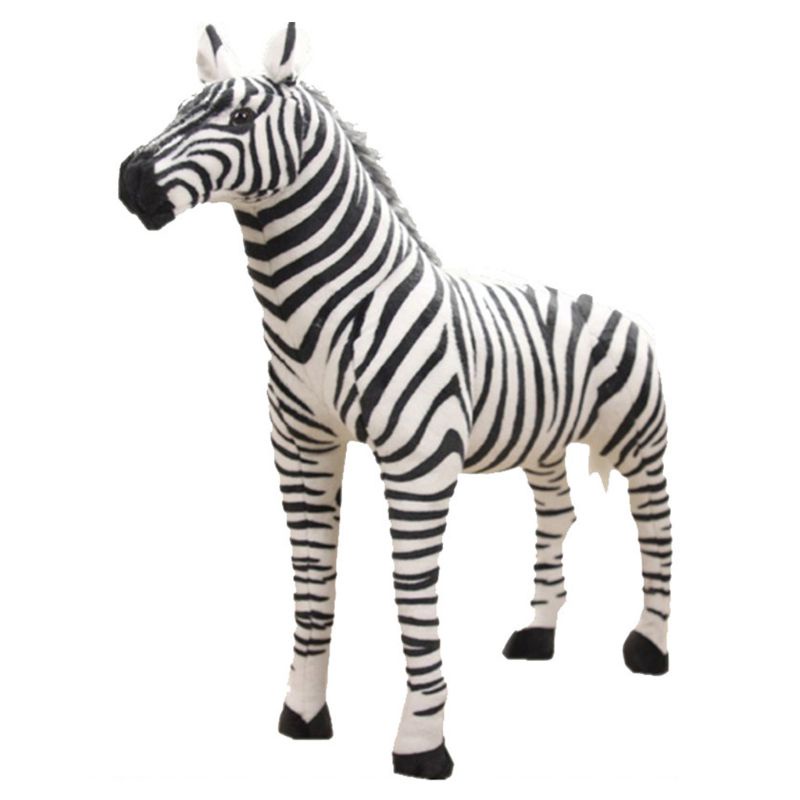 Mary 35 /45/55cm Boneka Zebra Maskot Pesta Hadiah Rumah Meja Anxiety Fidget Toy