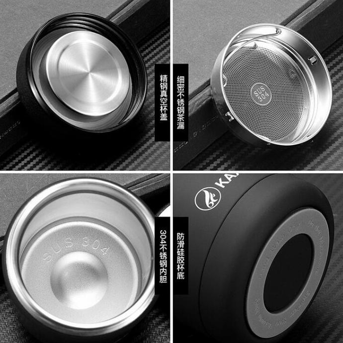 Termos Kopi Air Panas Tumbler Mini Stainless 400ml Mug Travel Kecil