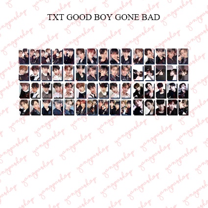 [READY / SET] GOOD BOY GONE BAD TXTT PHOTOCARD FAN MADE UNOFFICIAL YANGPASHOP BEOMGYU SOOBIN YEONJUN