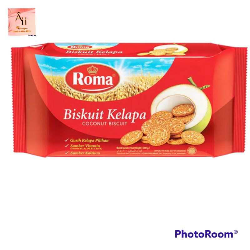 

1pcs Roma kelapa netto 300gr free packing potongan kerdus