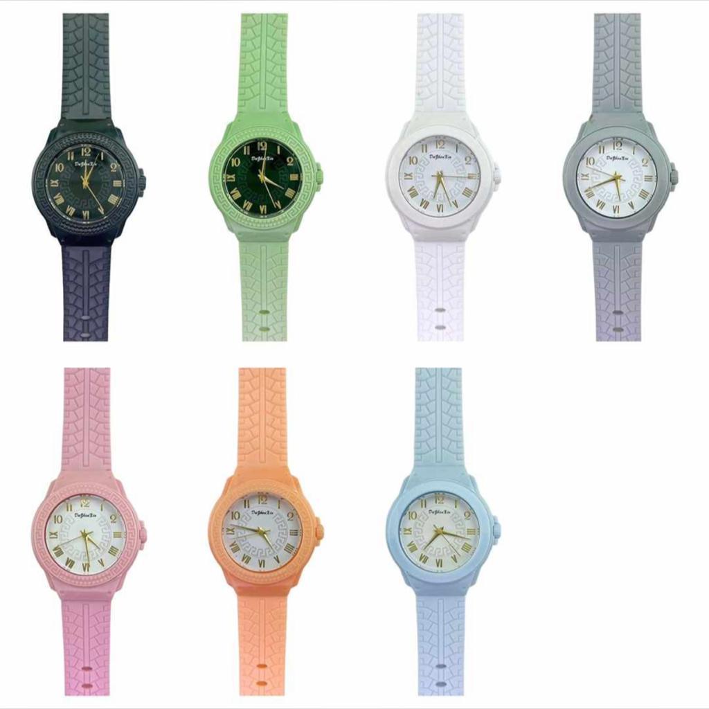 (SS) Jam Tangan Fashion Wanita Strap Rubber DG-111