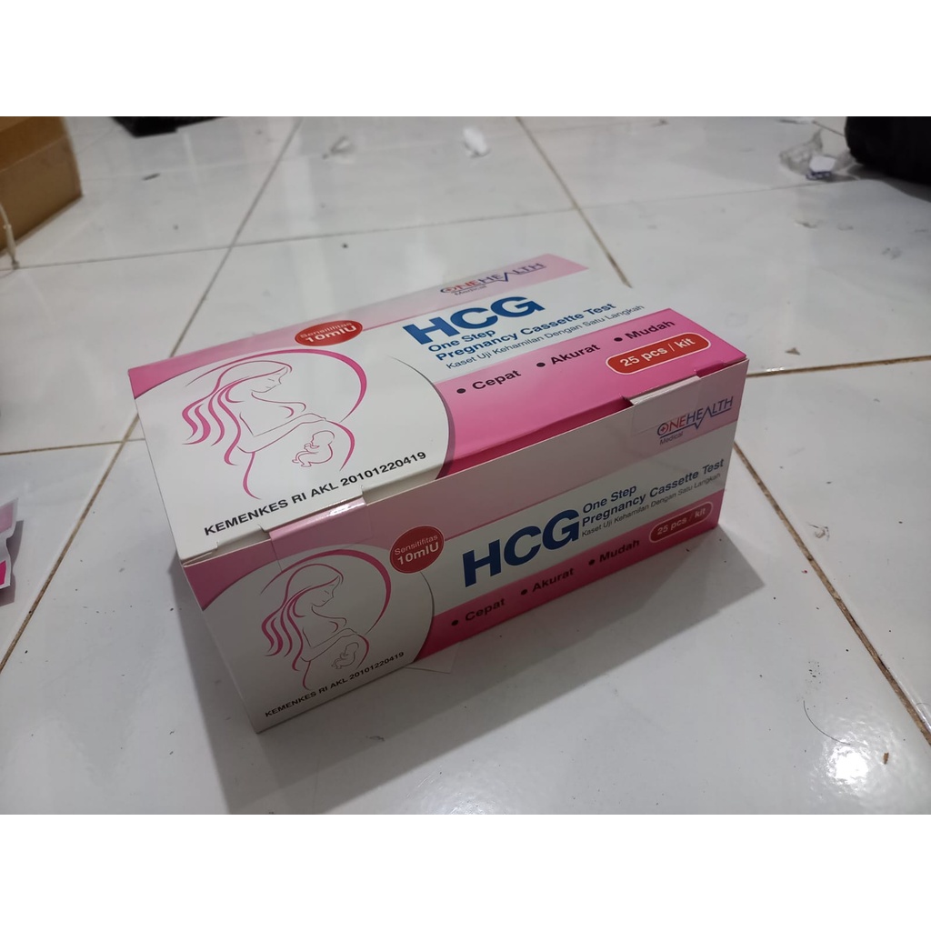 Onehealth Tes Kehamilan Hamil Tespek Tesfek HCG Casete