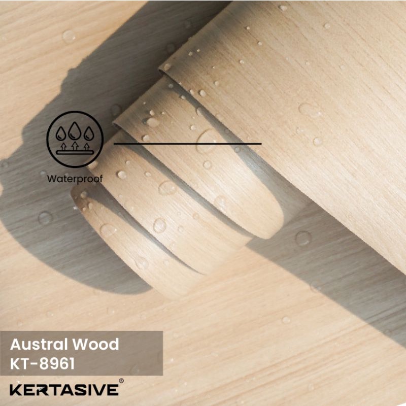KERTASIVE PVC INTERIOR FILM-AUSTRAL WOOD-KT 8961-D1