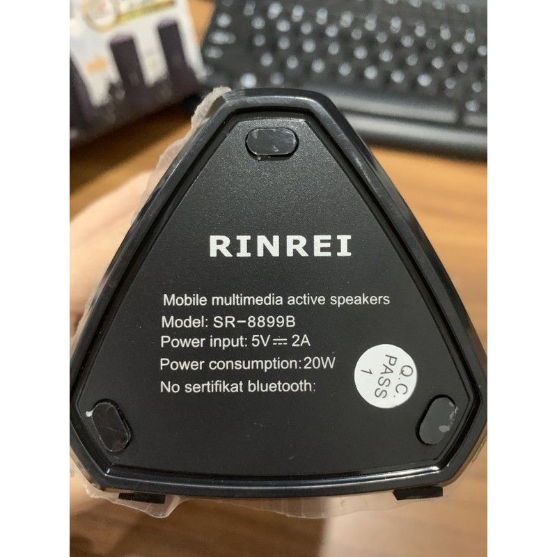 Promo Speaker Mini Portable Radio Praktis Rinrei SR8899