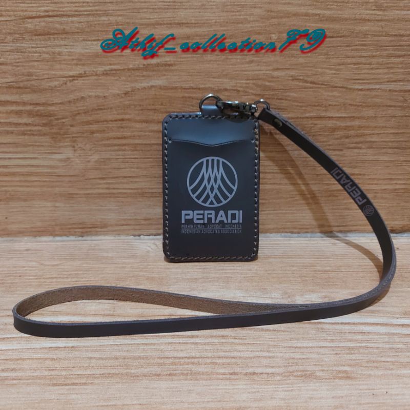 Tempat Id Card Peradi Kulit Holder Id Card Kulit Peradi