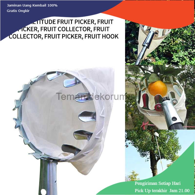 TD - TMN DIDIHOU Jaring Net Pemetik Buah Fruit Picker Collection Tool A48