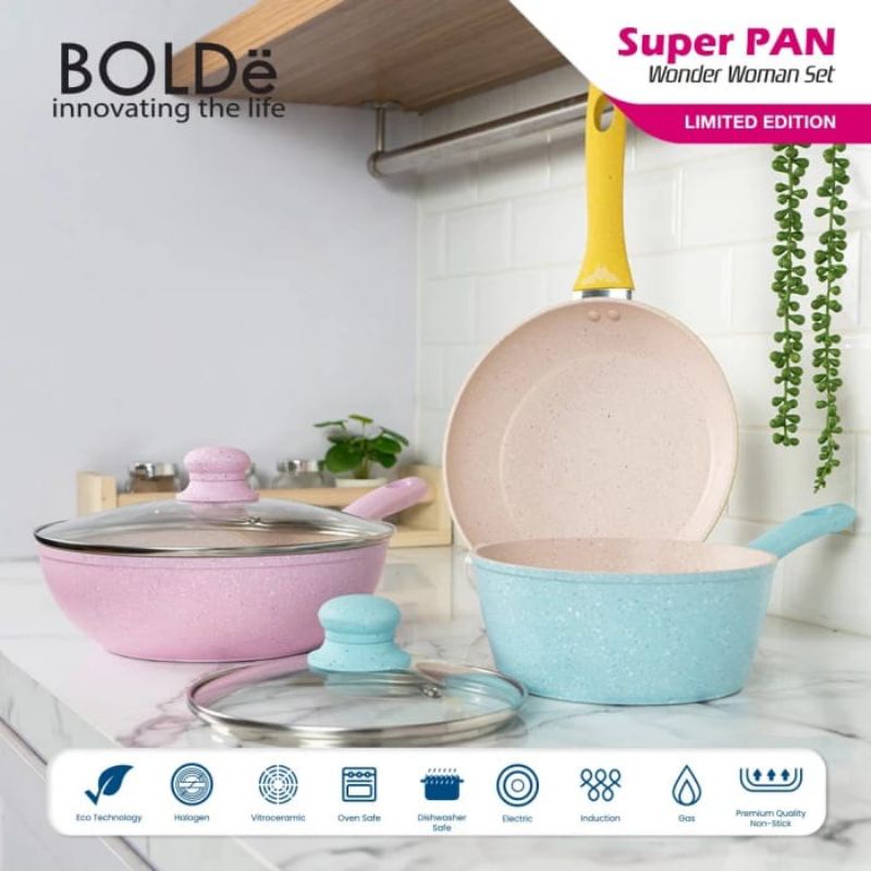 BOLDe Super PAN Wonder Woman Set 5 Pcs Original Bolde