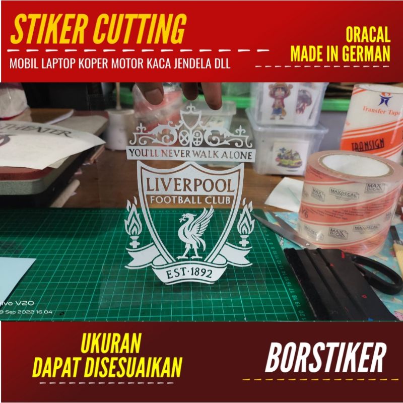 

STIKER LIVERPOOL 18 CM | STICKER CUTTING ANIME CLUB DLL