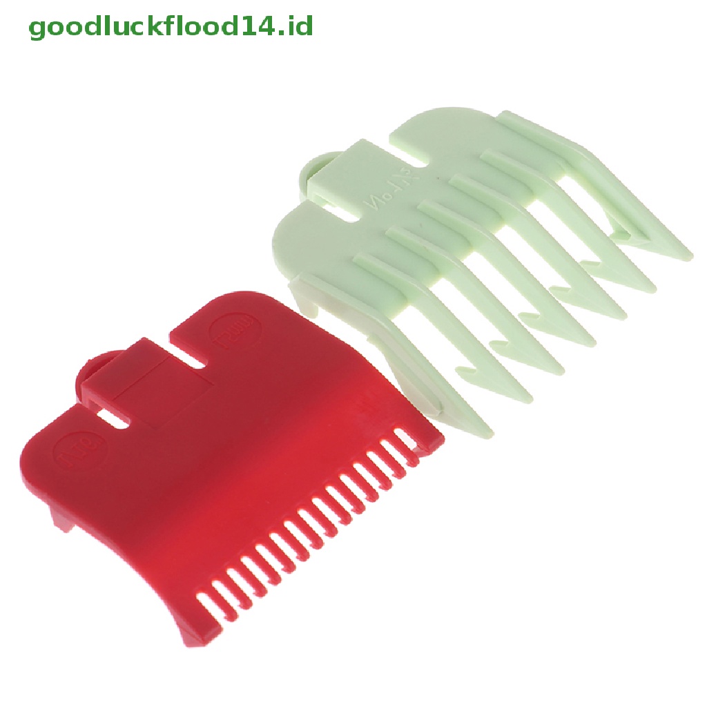 (GOOGFOUR) 2pcs / Set Sisir Panduan Pengganti Untuk Alat Cukur Rambut