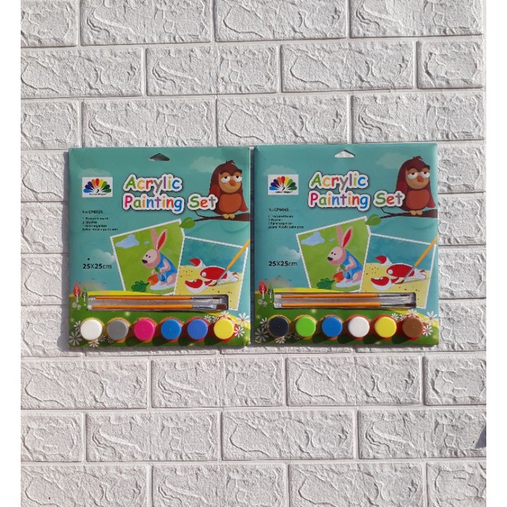 

PHOENIX Acrylic Painting Set CP6025 Paket Perlengkapan Lukis Akrilik