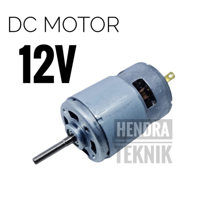 RS-775 DINAMO DC 12V MOTOR DC RS775 GEAR SPAREPART BOR BATERAI MIKRO