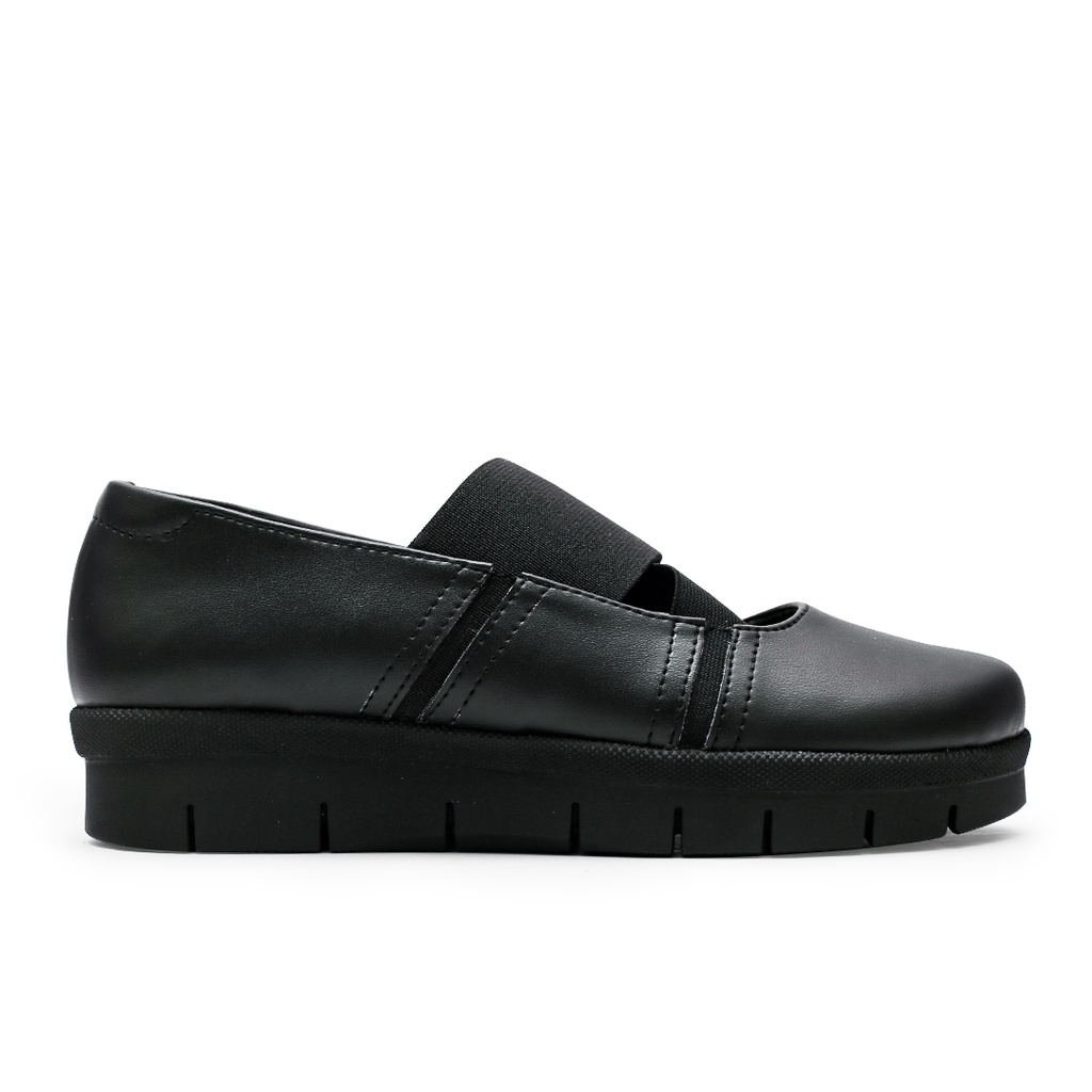 Khakikakiku Rena Black Slip On