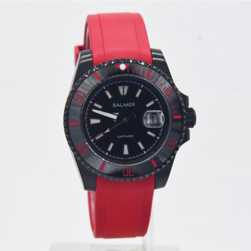 Jam Tangan Pria Balmer 8133 Sport Sapphire Karet Original Garansi 2 Tahun