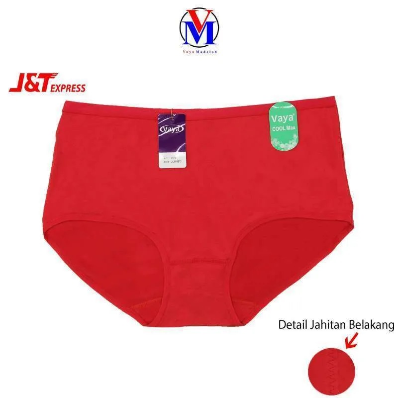 Size XXL XL L M | Celana Dalam Wanita Vaya Art 239 Panty Bahan Coolmax Soft / CD cewek Murah