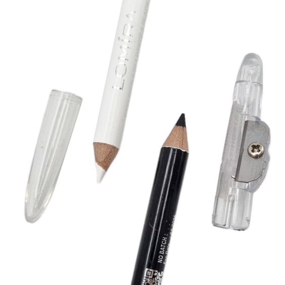 LOMIRA EYELINER PENCIL 2in1 WHITE &amp; BLACK