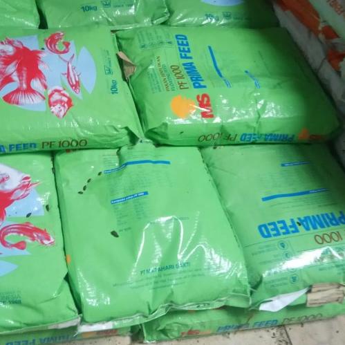 Pakan PF 1000 PF1000 pelet ikan benih bibit lele gurame nila 1kg