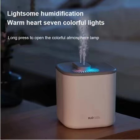 Humidifier Diffuser 3000 ML Aromatherapy with 7 colours LED lamp - Pengharum &amp; Pelembab Ruangan - free bublewrap