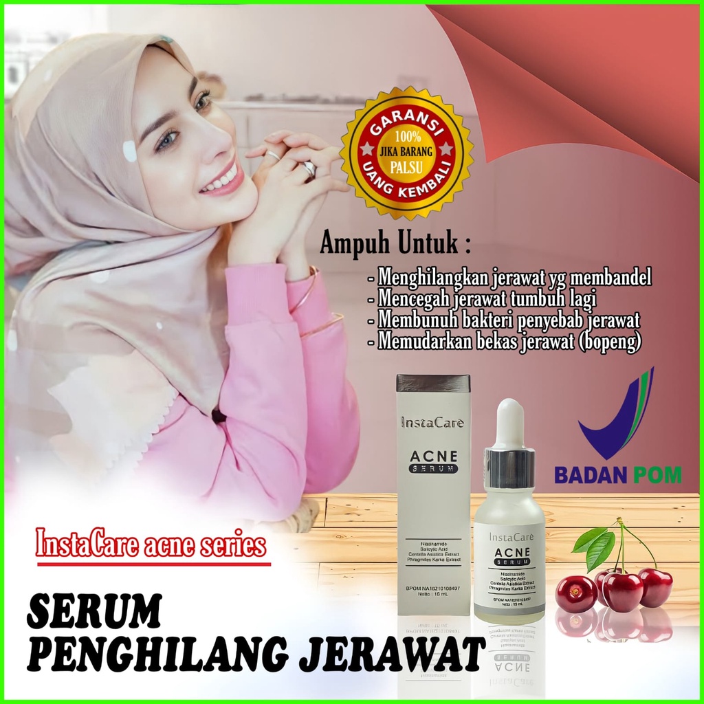 Serum khusus Penghilang jerawat punggung batu dan bekas bopeng yang membandel beruntusan pria cowok 