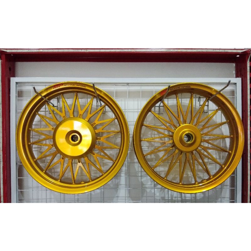 Velg Top Spider warna gold dan gold brown Untuk Vario 125&150 Old