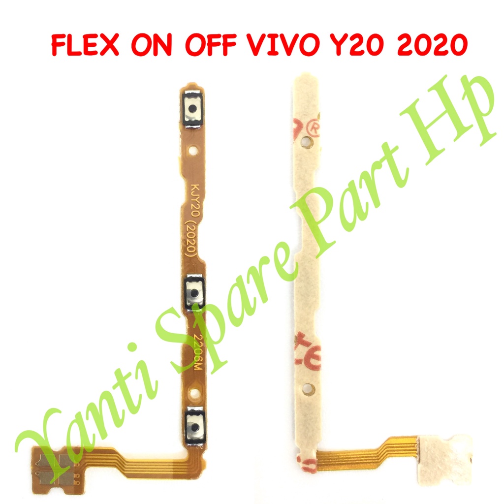 Flexible On Off Vivo Y20 2020 Original Terlaris New